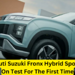 Maruti Suzuki Fronx Hybrid Spotted On Test For The First Time