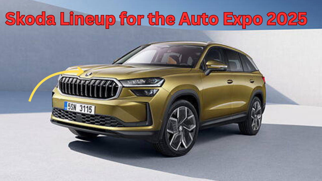 Skoda Lineup for the Auto Expo 2025