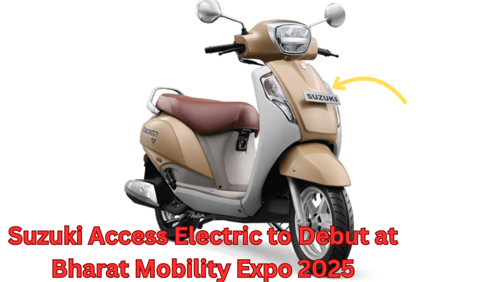 Suzuki Access Electric to Debut at Bharat Mobility Expo 2025