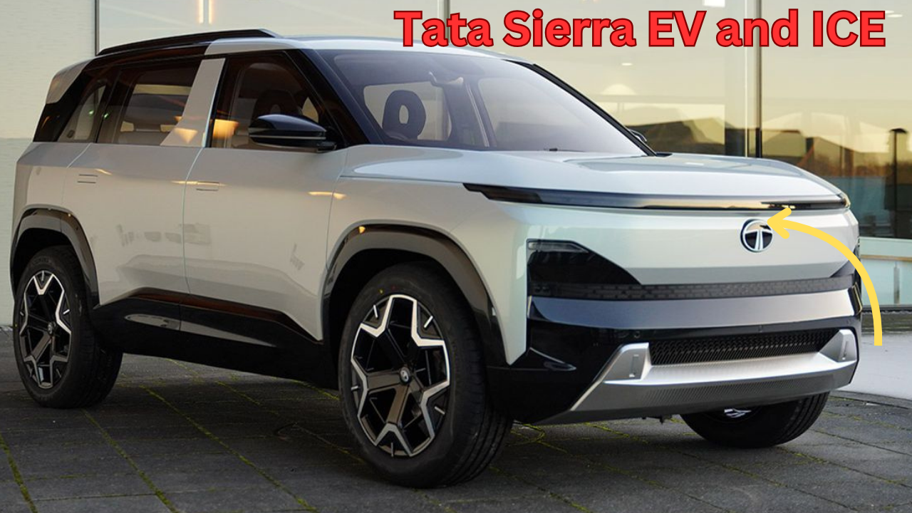Tata Sierra EV and ICE